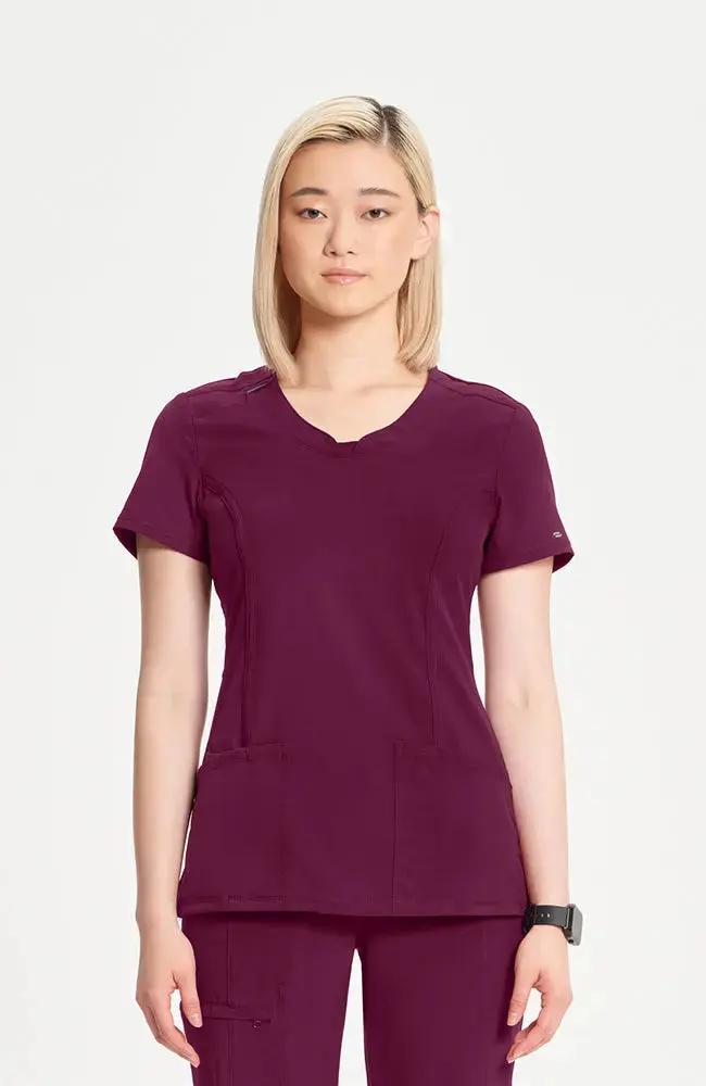 Cherokee Infinity Women's Round Neck Scrub Top 2625A Simply Scrubs Australia